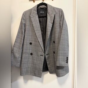 Madewell Double Breasted Blazer
